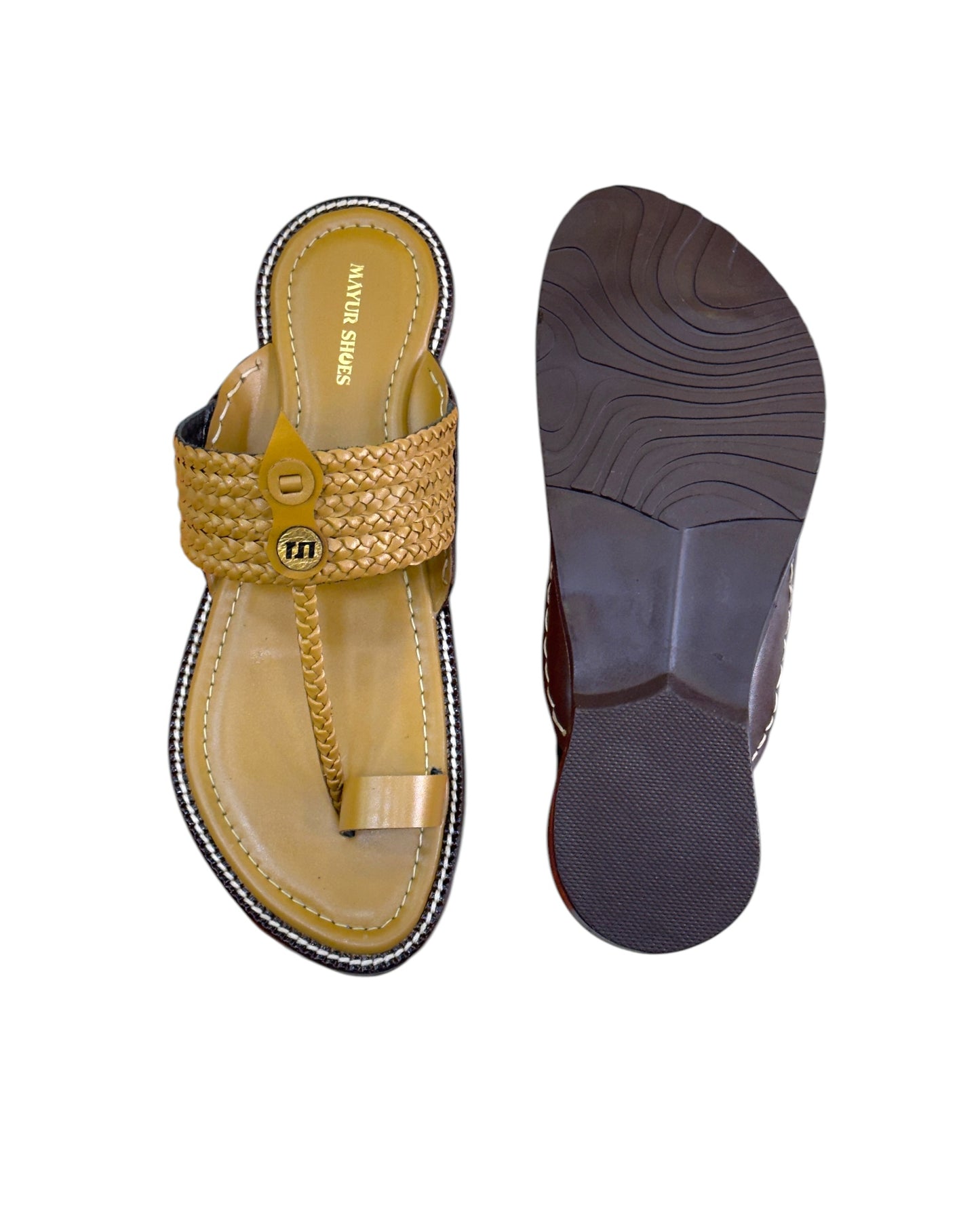Men's Handcrafted Leather Kolhapuri chappal