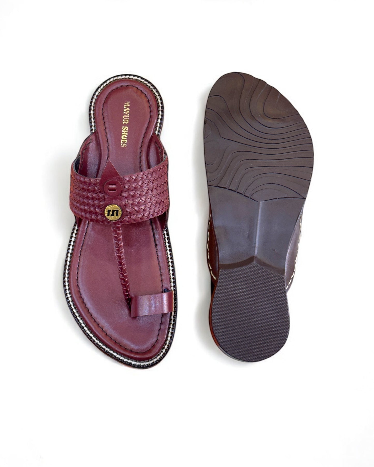 Men's Handcrafted Leather Kolhapuri chappal