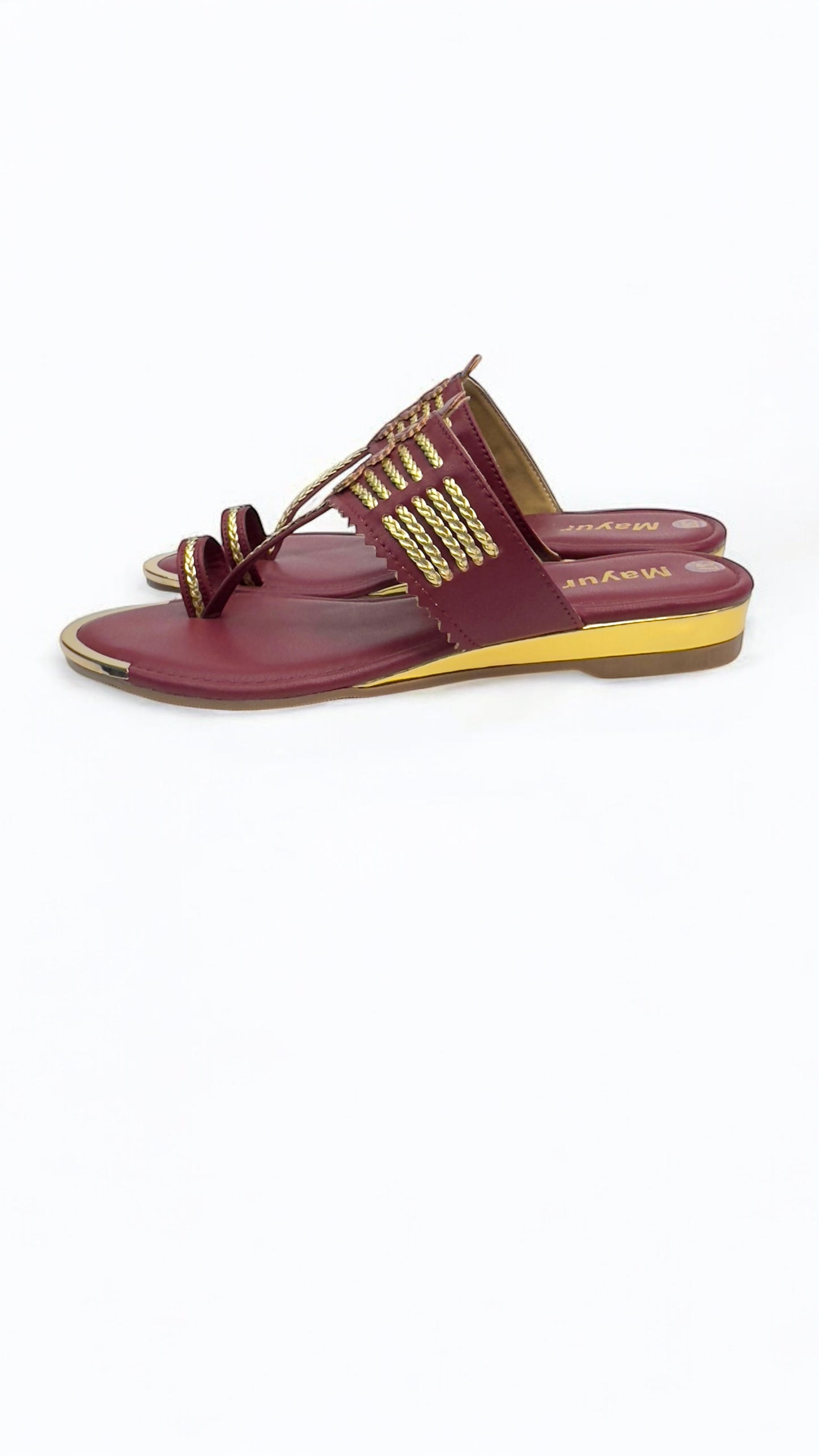 Women's Blush Elegance - Embellished Ethnic Flats