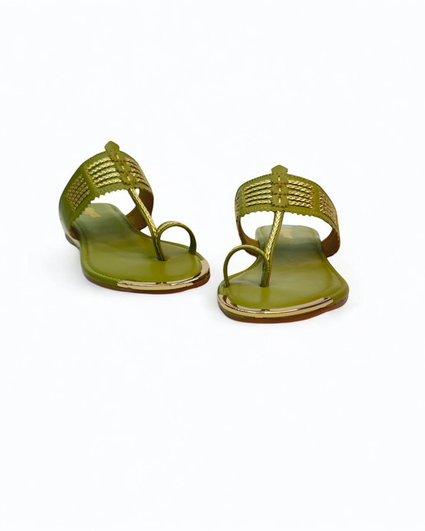 Women's Blush Elegance - Embellished Ethnic Flats