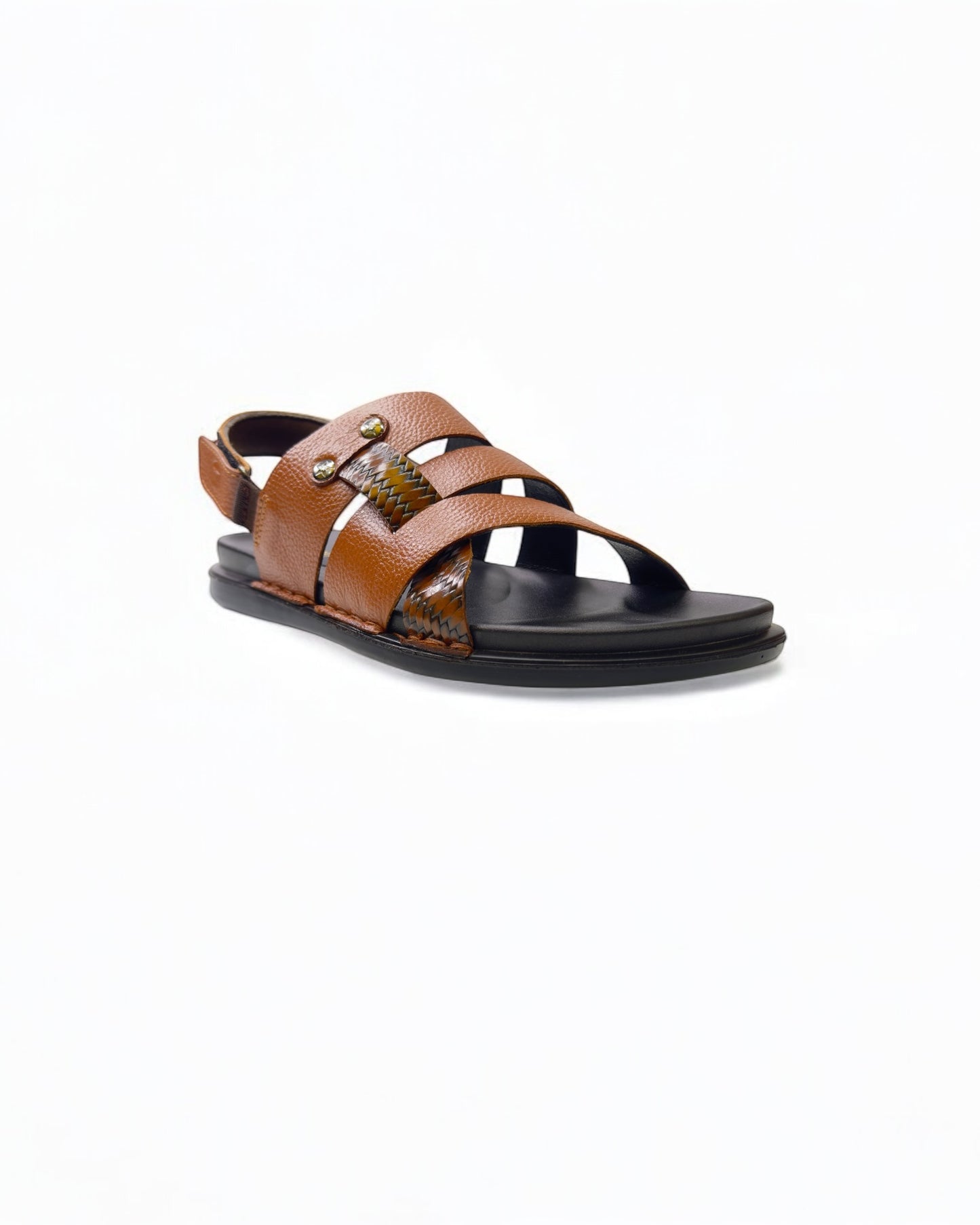 Men's Cross-Strap Comfort Sandals