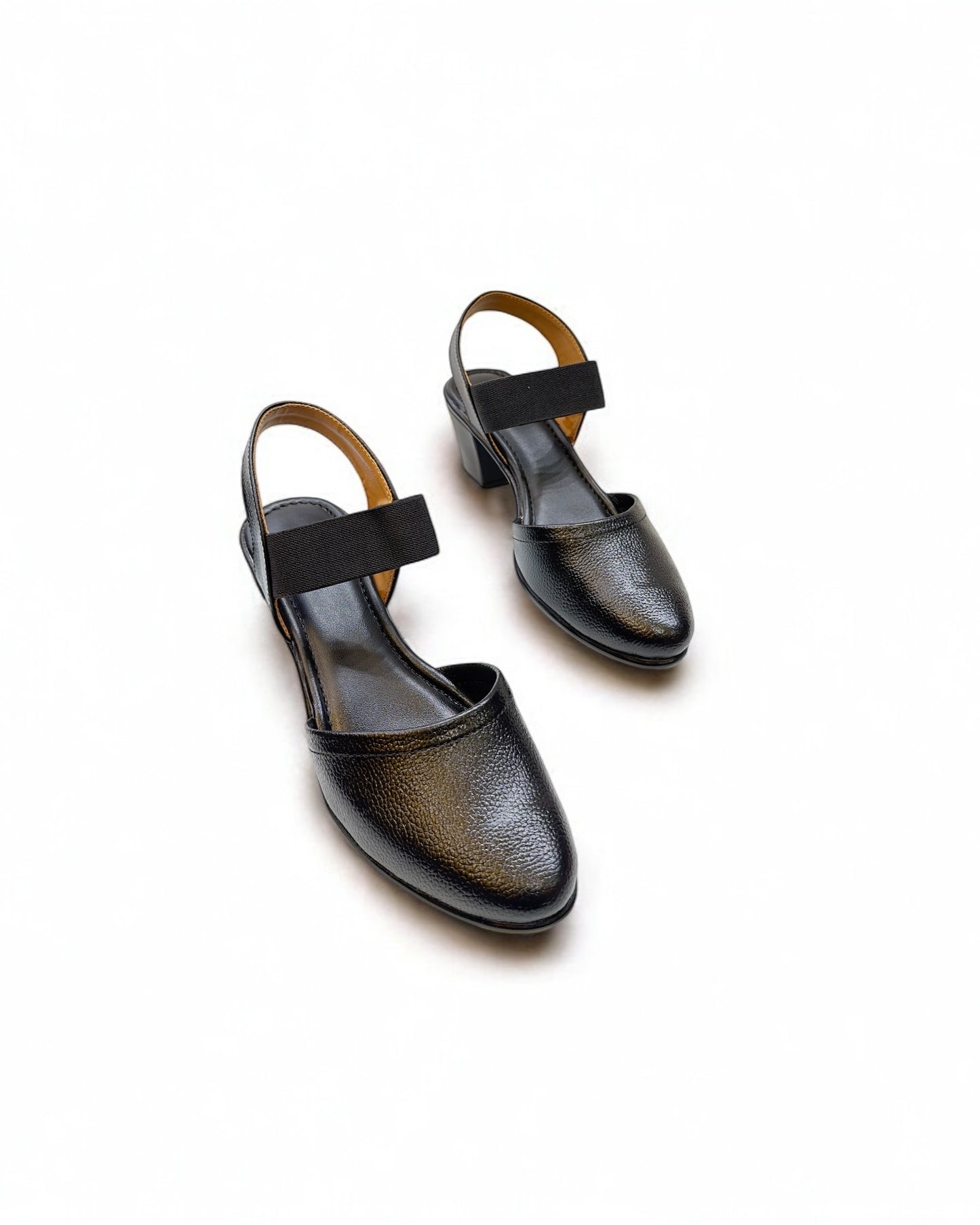 Women’s Single Strap Formal Box Heel Sandals