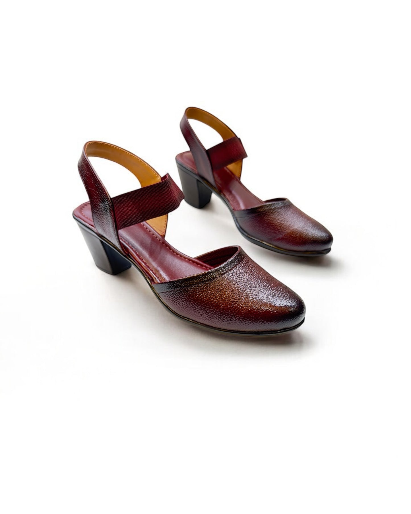 Women’s Single Strap Formal Box Heel Sandals