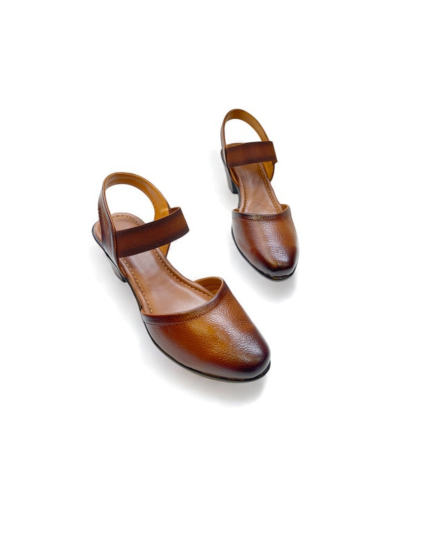 Women’s Single Strap Formal Box Heel Sandals