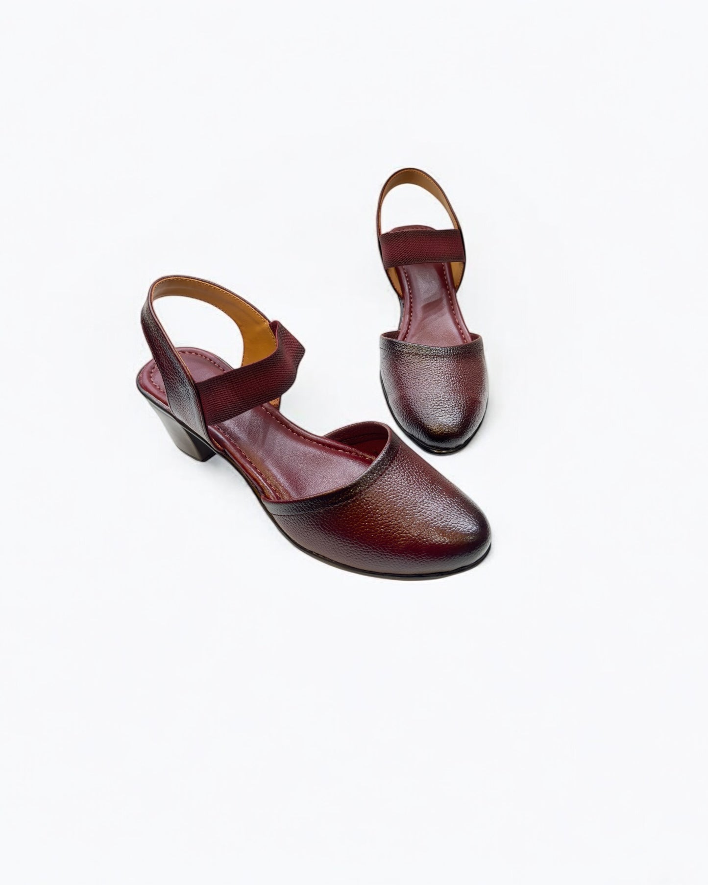 Women’s Single Strap Formal Box Heel Sandals