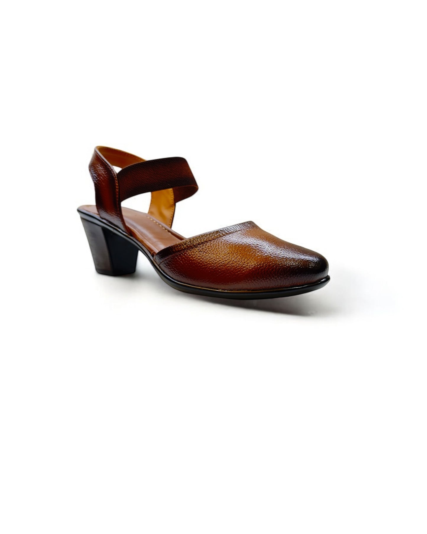 Women’s Single Strap Formal Box Heel Sandals