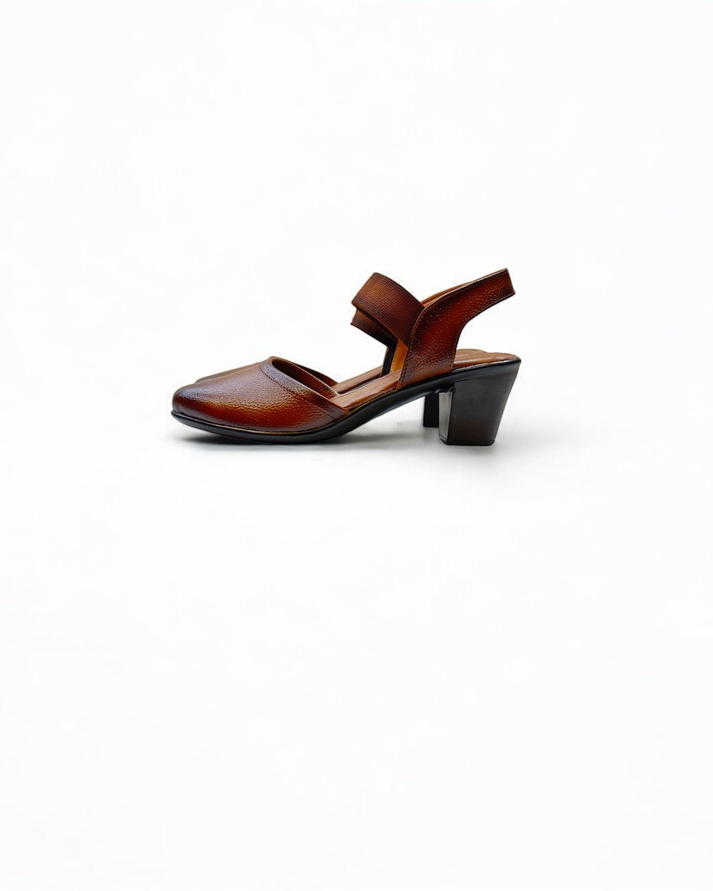 Women’s Single Strap Formal Box Heel Sandals