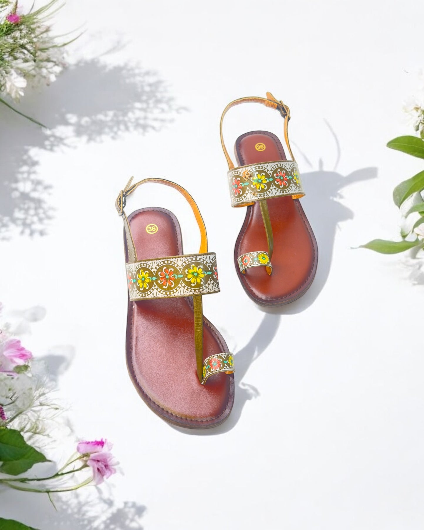 Women's Daily Casual Sandals - Mehfil Bloom Edit