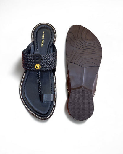 Men's Handcrafted Leather Kolhapuri chappal