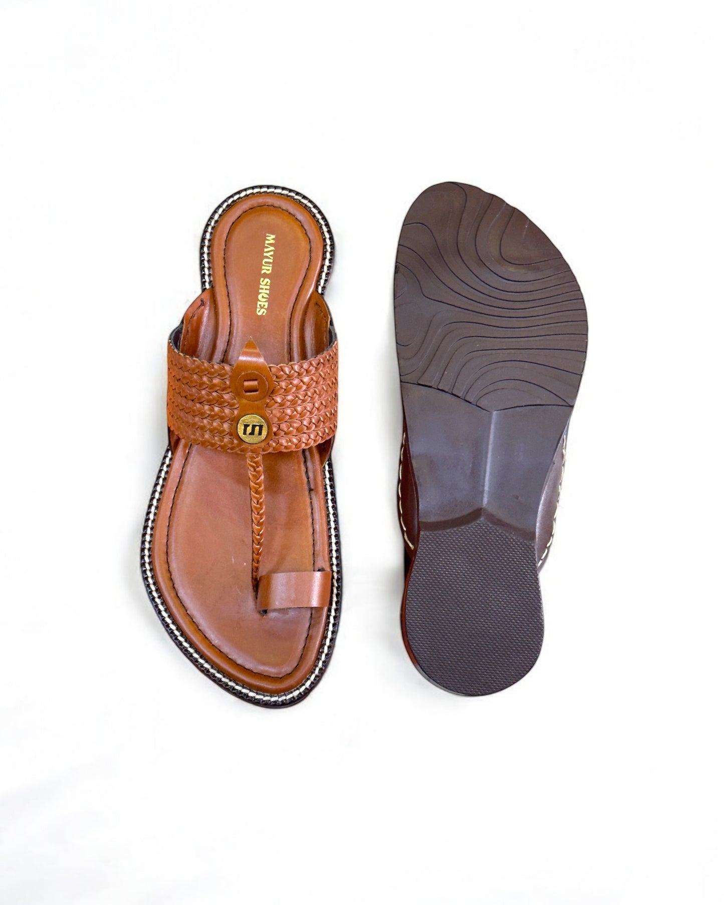 Men's Handcrafted Leather Kolhapuri chappal