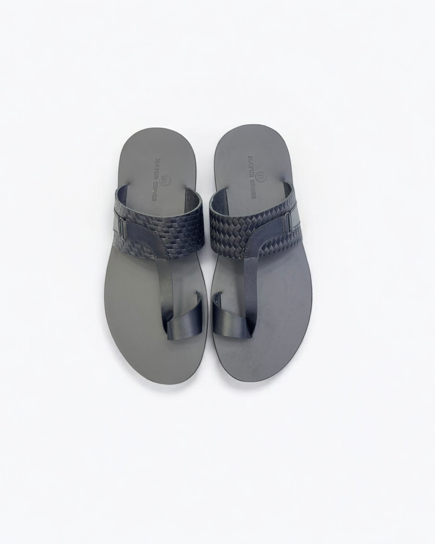 Men's Heritage Woven Leather chappal - A Timeless Classic