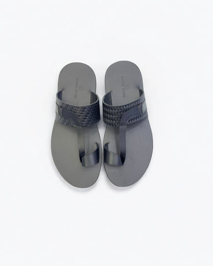 Men's Heritage Woven Leather chappal - A Timeless Classic