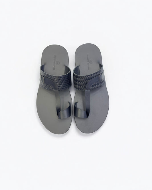 Men's Heritage Woven Leather chappal - A Timeless Classic