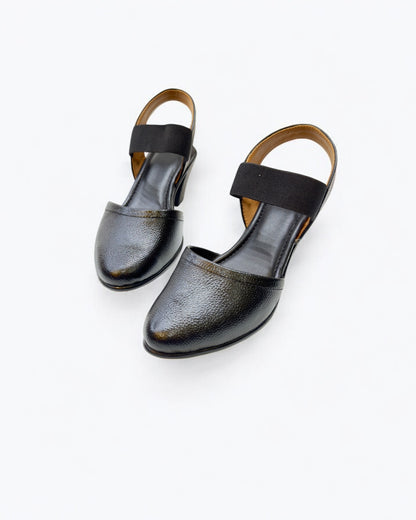 Women’s Single Strap Formal Box Heel Sandals