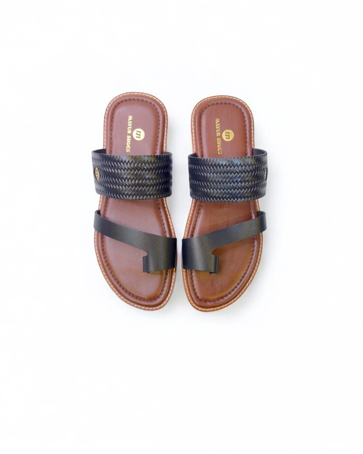 The Weave Luxe – Artisan Leather Chappal