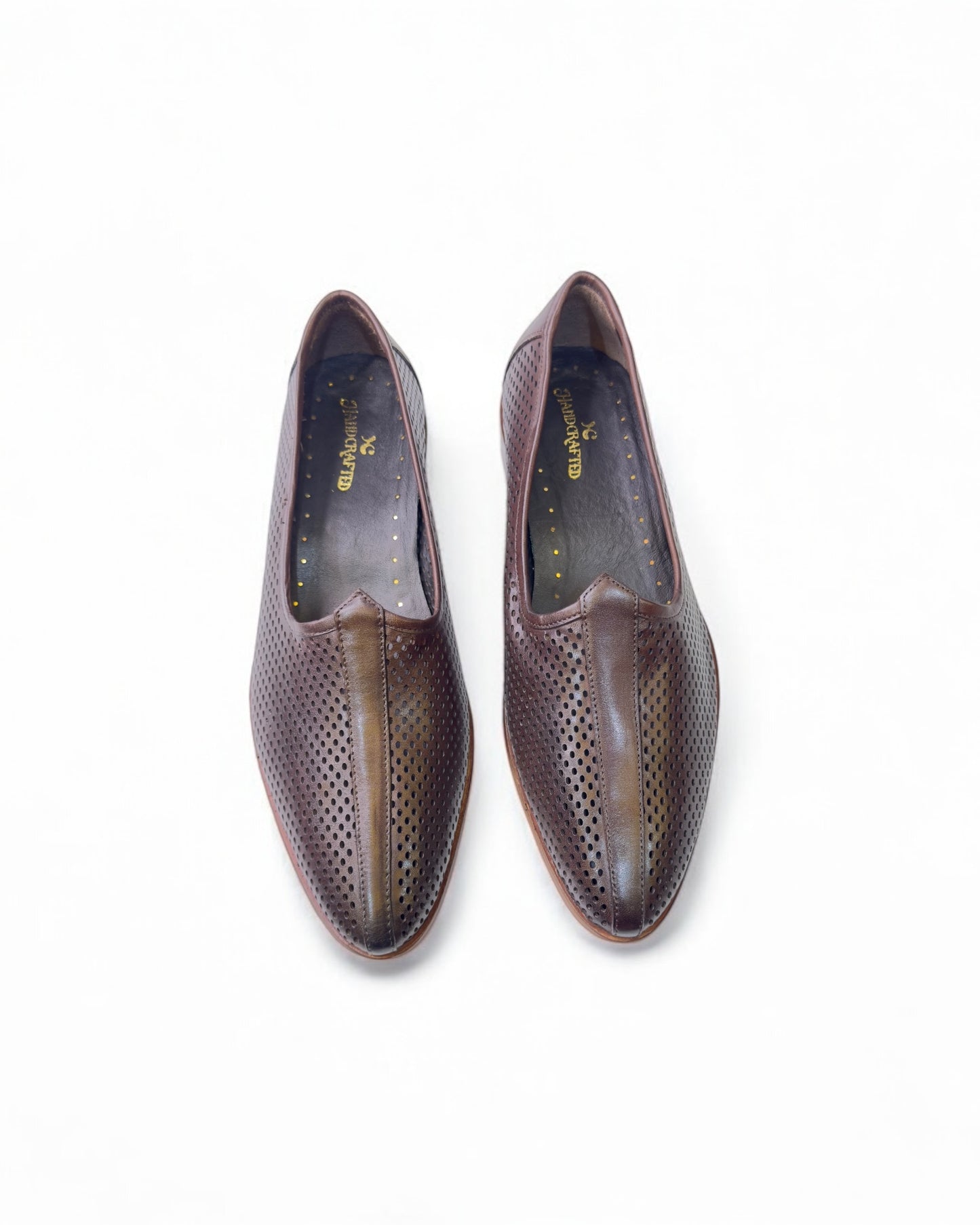 Men's Traditional Tan Leather Mojadi – Handcrafted Ethnic Footwear