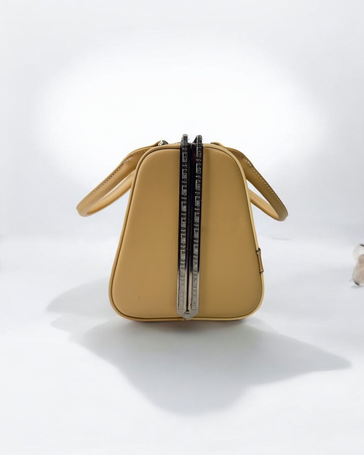 Women's Handbag – Monochrome Elegance with a Bold Twist
