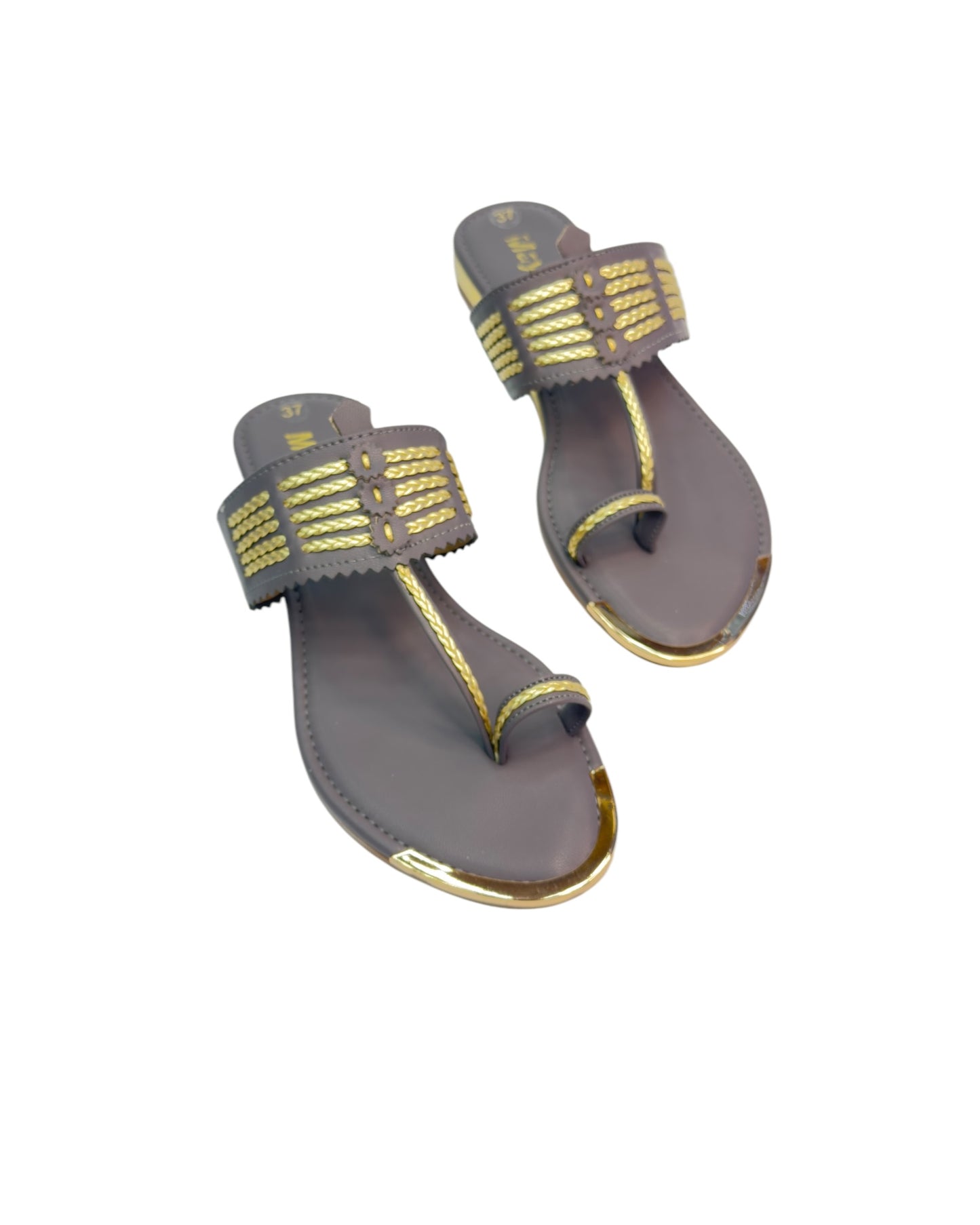 Women's Blush Elegance - Embellished Ethnic Flats