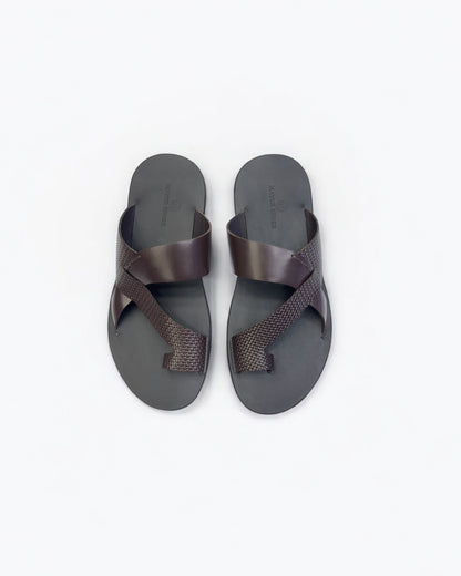 Men's Elite Handcrafted Leather chappal - Where Style Meets Comfort
