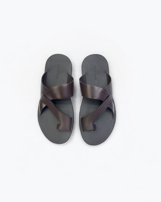 Men's Elite Handcrafted Leather chappal - Where Style Meets Comfort