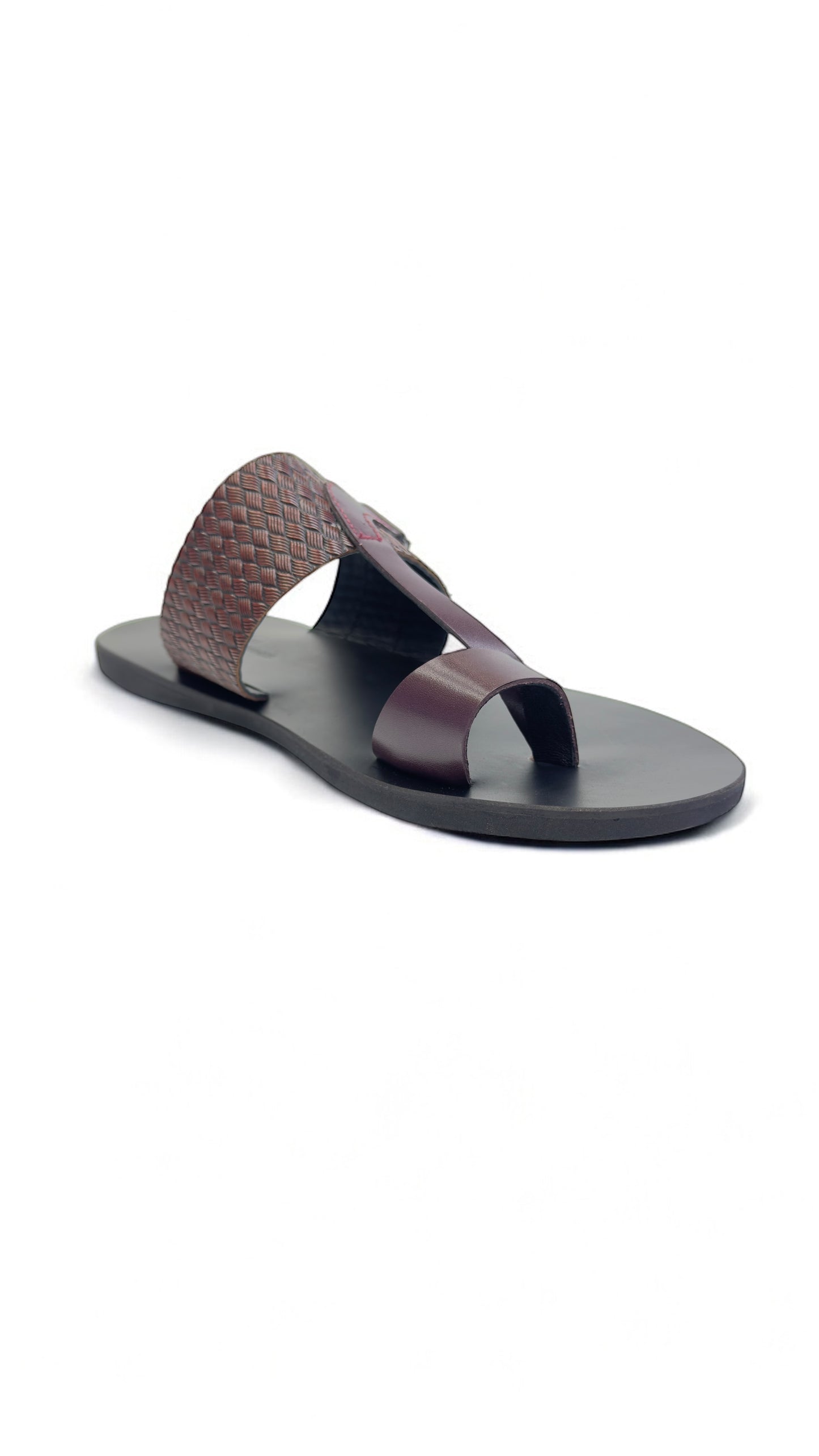 Men's Heritage Woven Leather chappal - A Timeless Classic