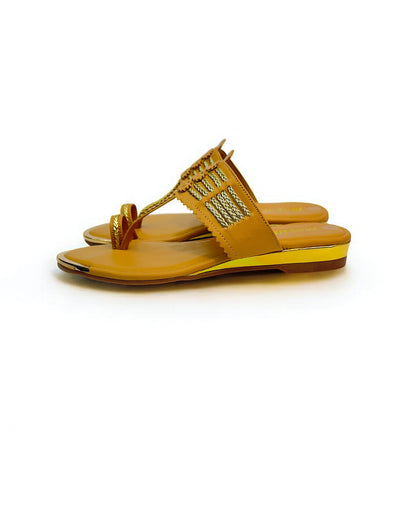 Women's Blush Elegance - Embellished Ethnic Flats