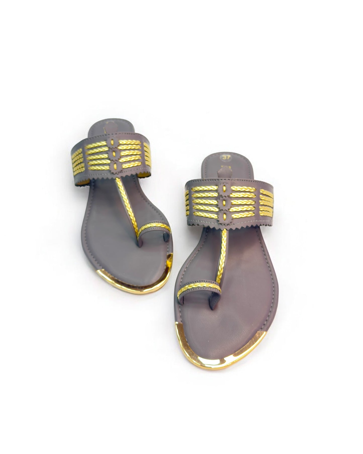 Women's Blush Elegance - Embellished Ethnic Flats