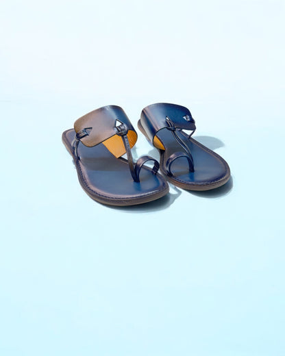 Women's Heritage Handcrafted leather kolhapuri chappal