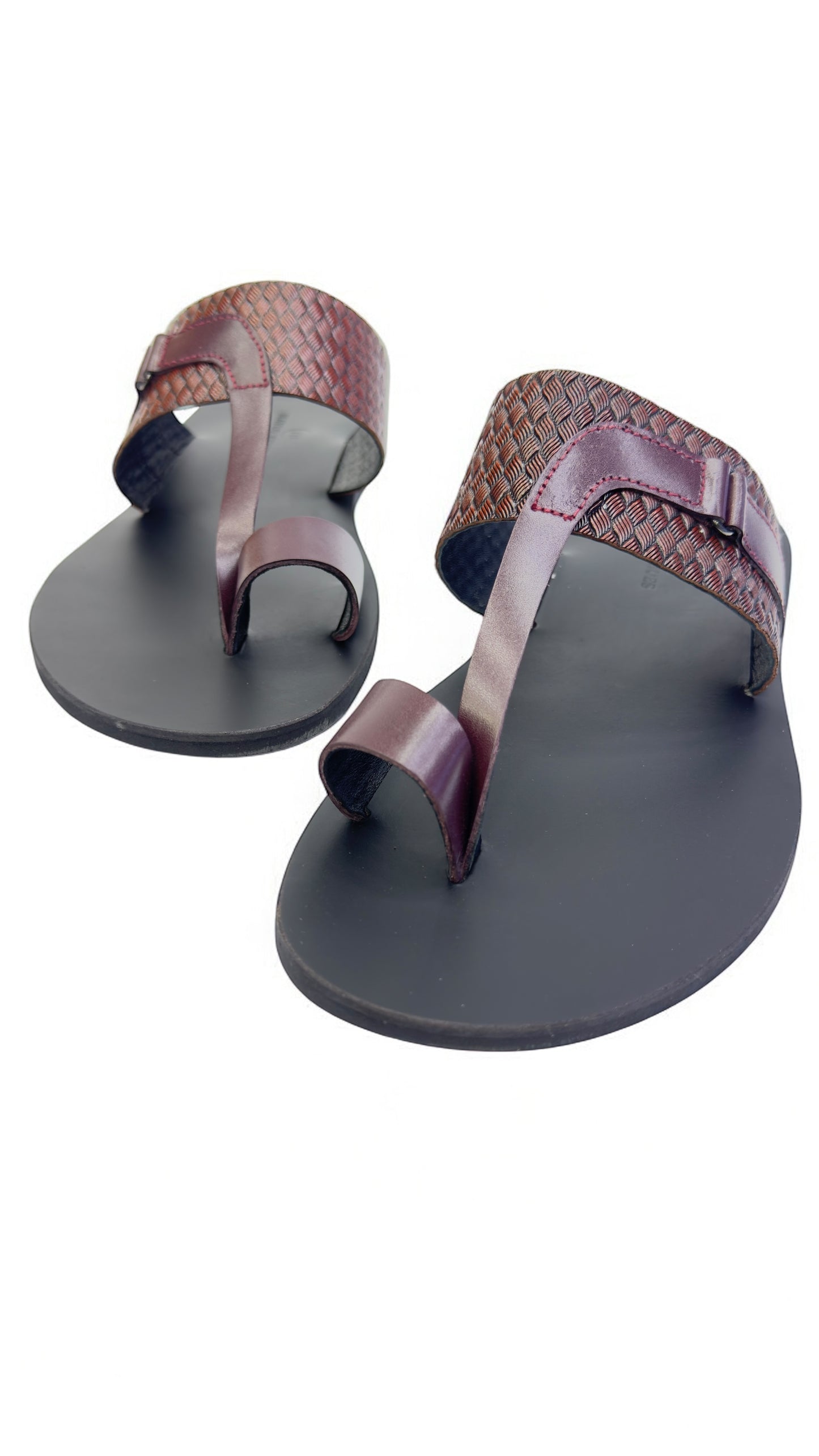 Men's Heritage Woven Leather chappal - A Timeless Classic