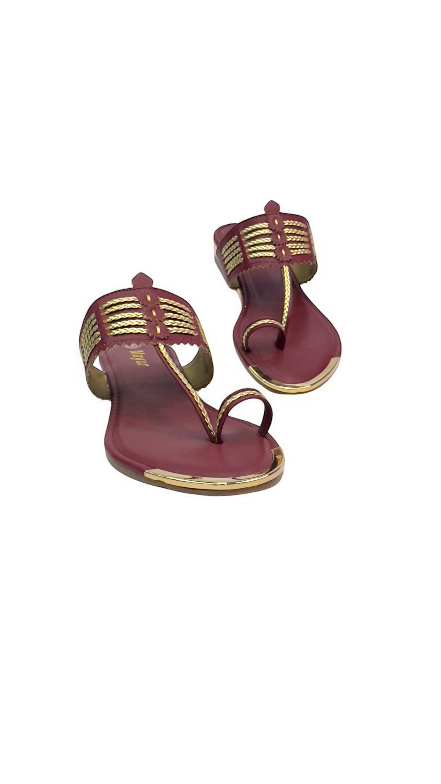 Women's Blush Elegance - Embellished Ethnic Flats
