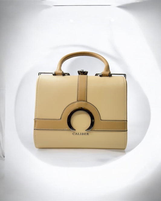 Women's Handbag – Monochrome Elegance with a Bold Twist