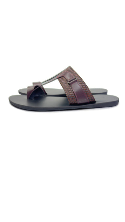 Men's Heritage Woven Leather chappal - A Timeless Classic