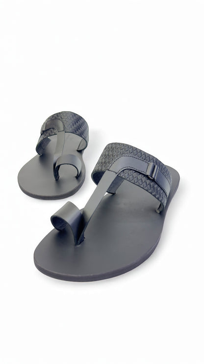 Men's Heritage Woven Leather chappal - A Timeless Classic