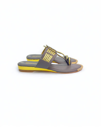Women's Blush Elegance - Embellished Ethnic Flats