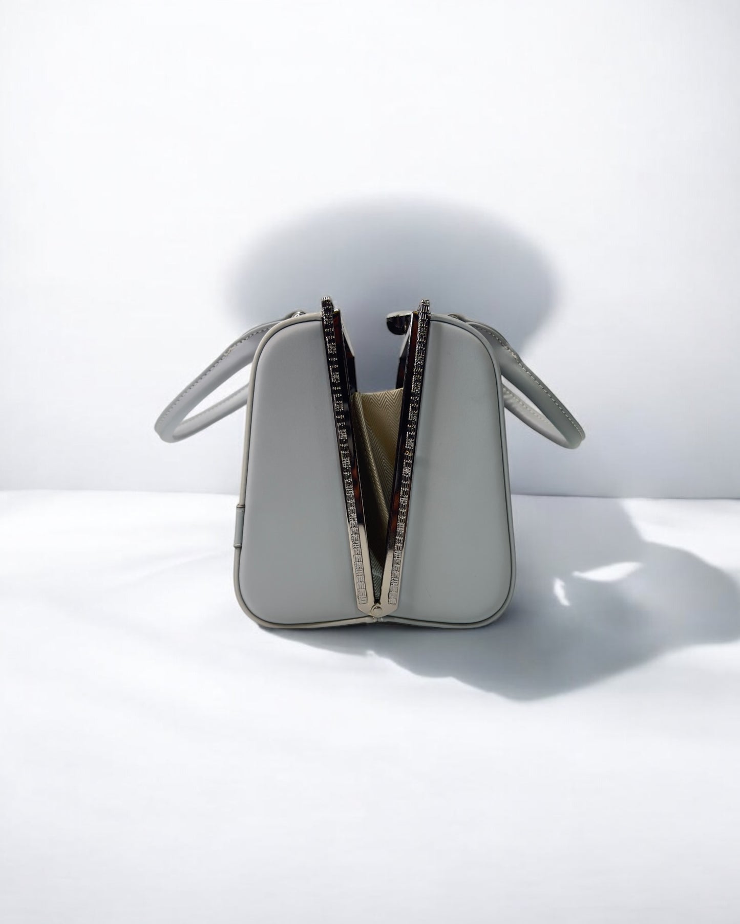 Women's Handbag – Monochrome Elegance with a Bold Twist