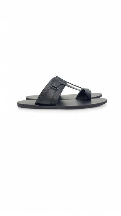 Men's Heritage Woven Leather chappal - A Timeless Classic