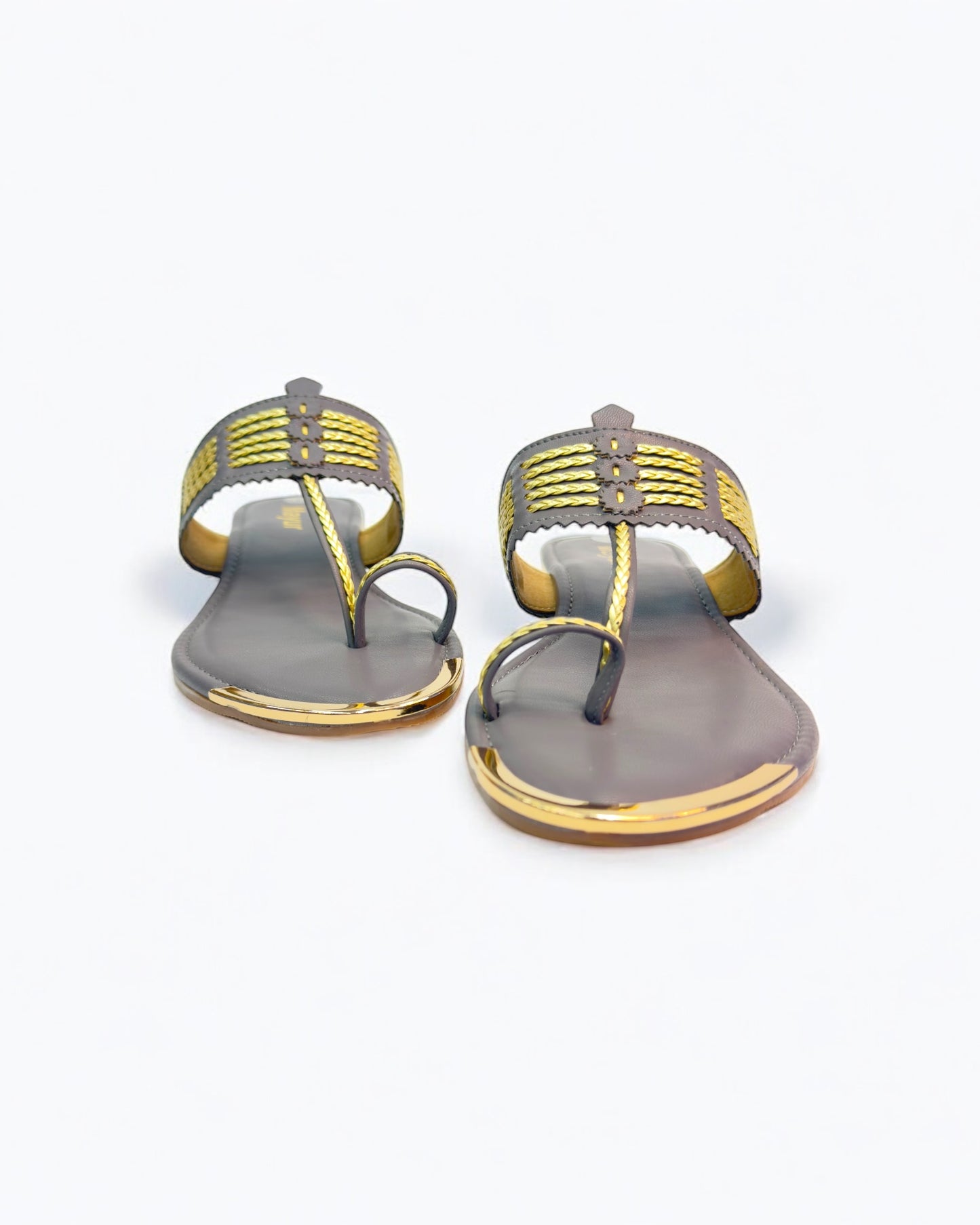 Women's Blush Elegance - Embellished Ethnic Flats
