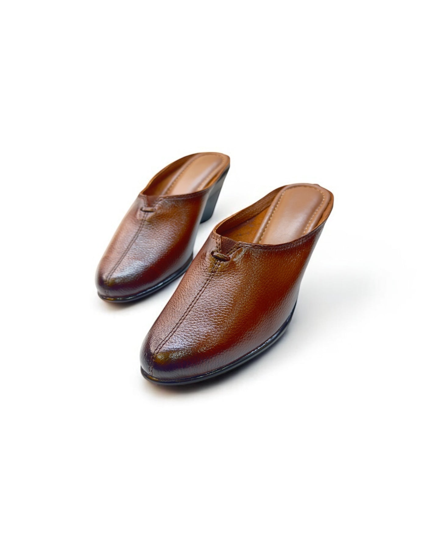 Women's Leather Mule Belly Formal Shoes