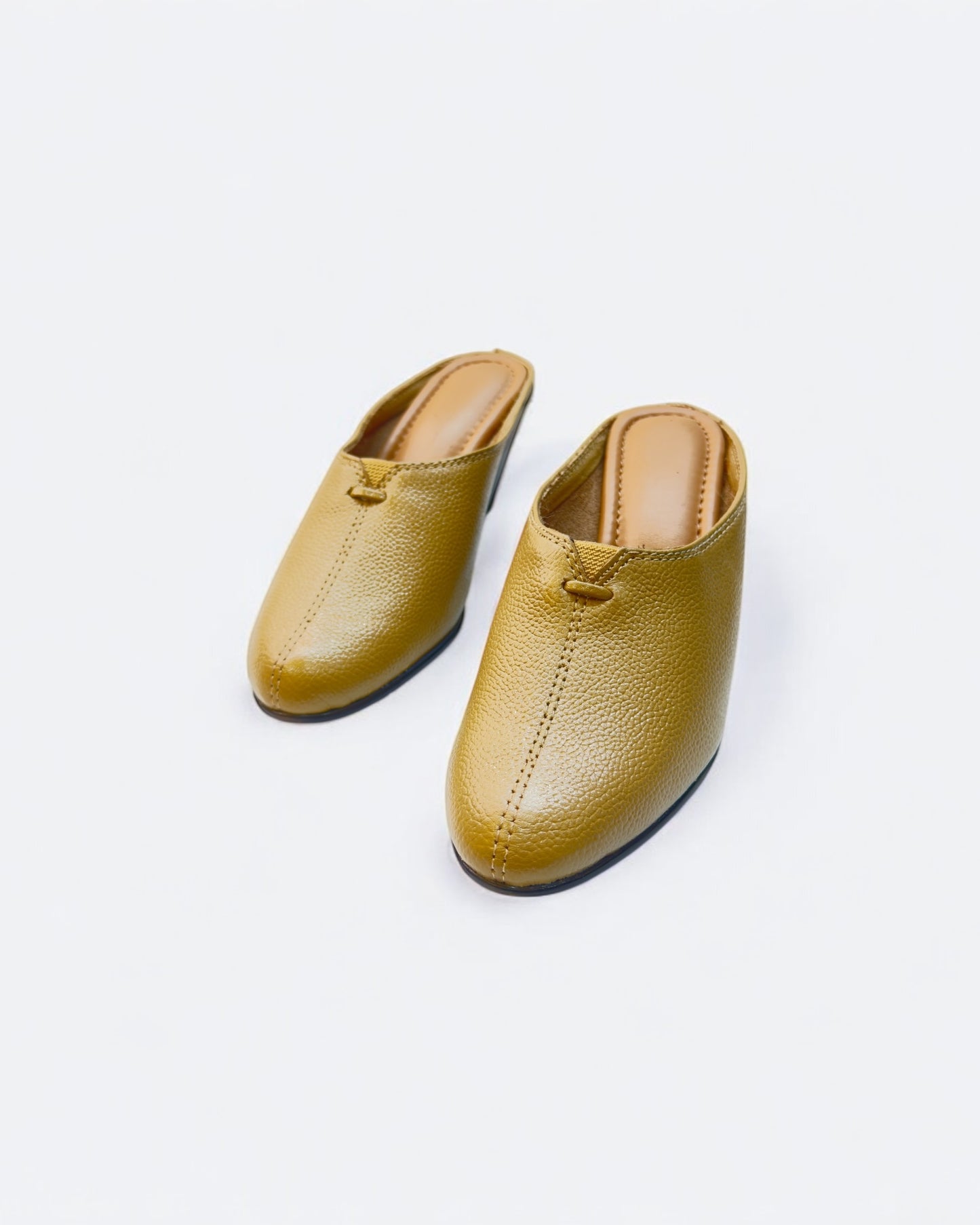 Women's Leather Mule Belly Formal Shoes