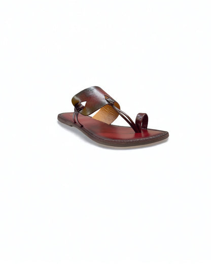 Women's Heritage Handcrafted leather kolhapuri chappal