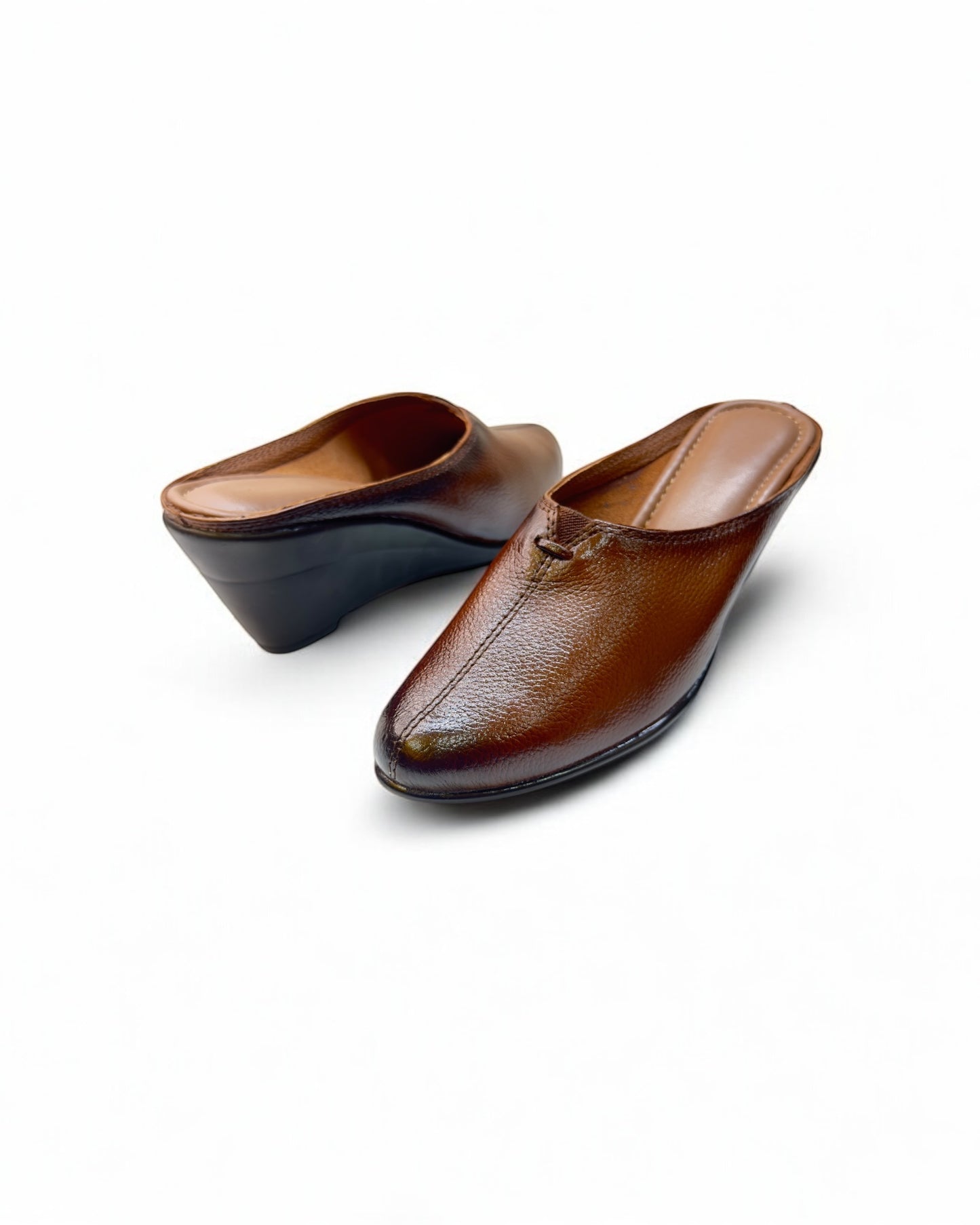 Women's Leather Mule Belly Formal Shoes