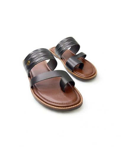 The Weave Luxe – Artisan Leather Chappal