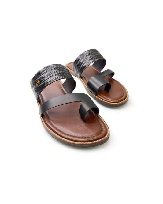 The Weave Luxe – Artisan Leather Chappal
