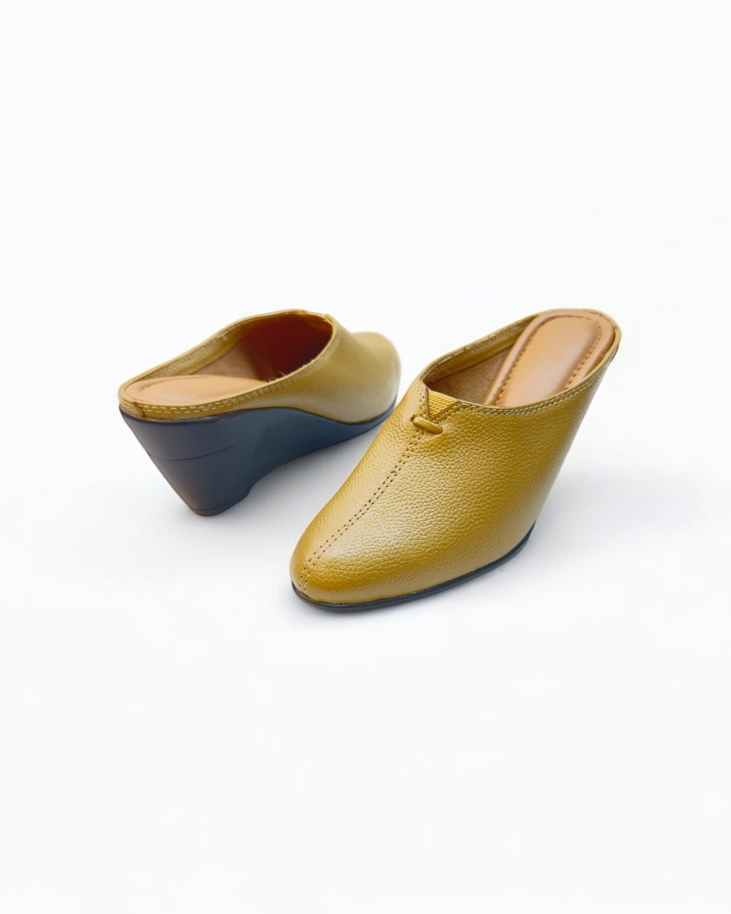 Women's Leather Mule Belly Formal Shoes