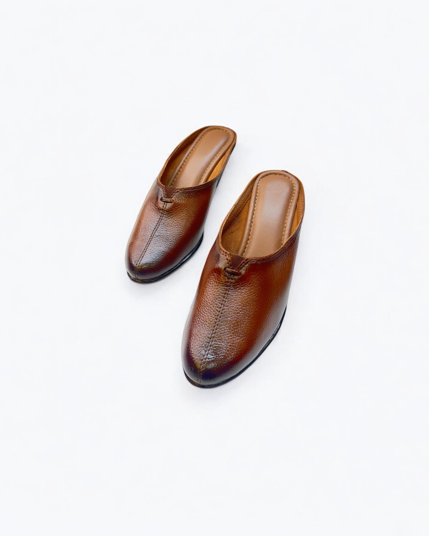 Women's Leather Mule Belly Formal Shoes