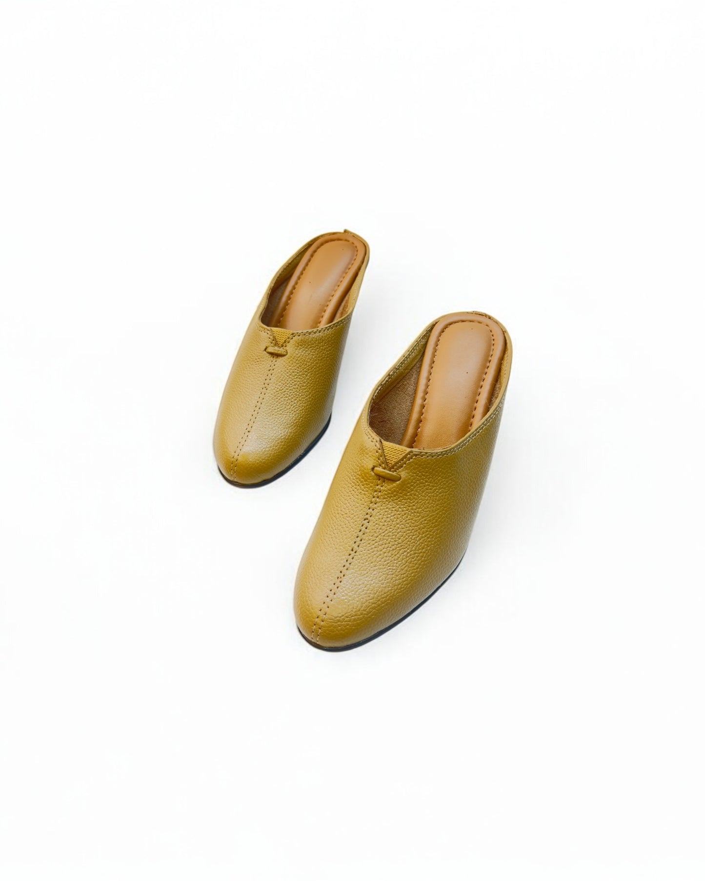 Women's Leather Mule Belly Formal Shoes