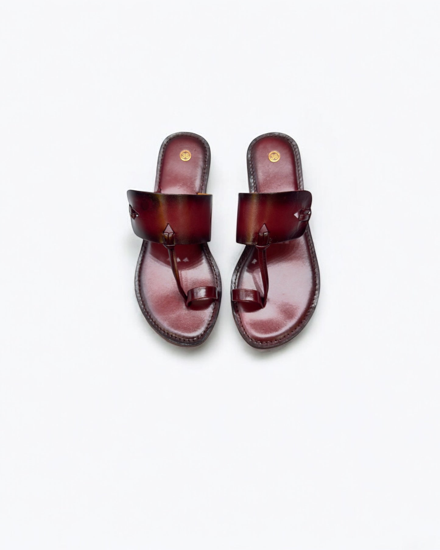 Women's Heritage Handcrafted leather kolhapuri chappal