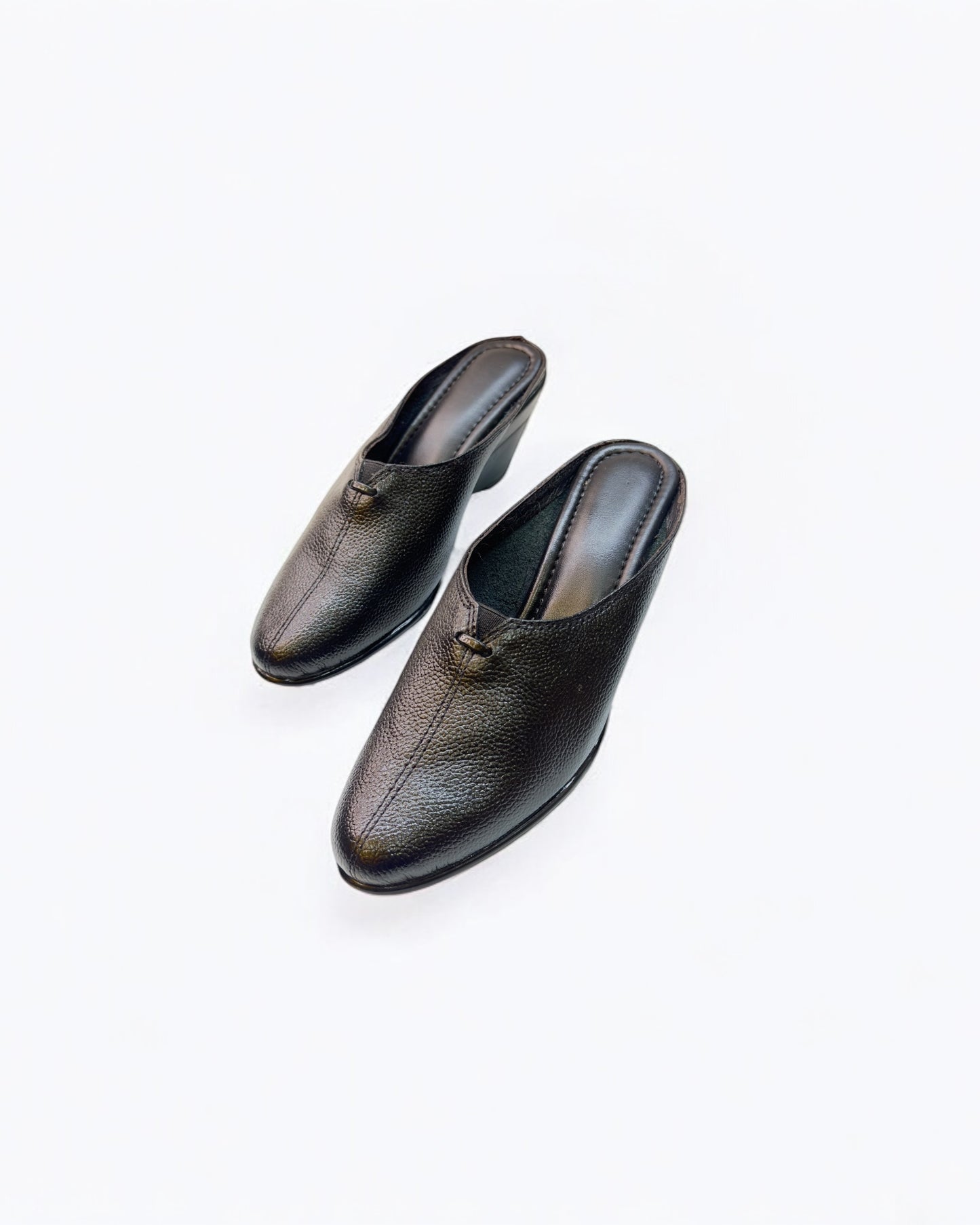Women's Leather Mule Belly Formal Shoes