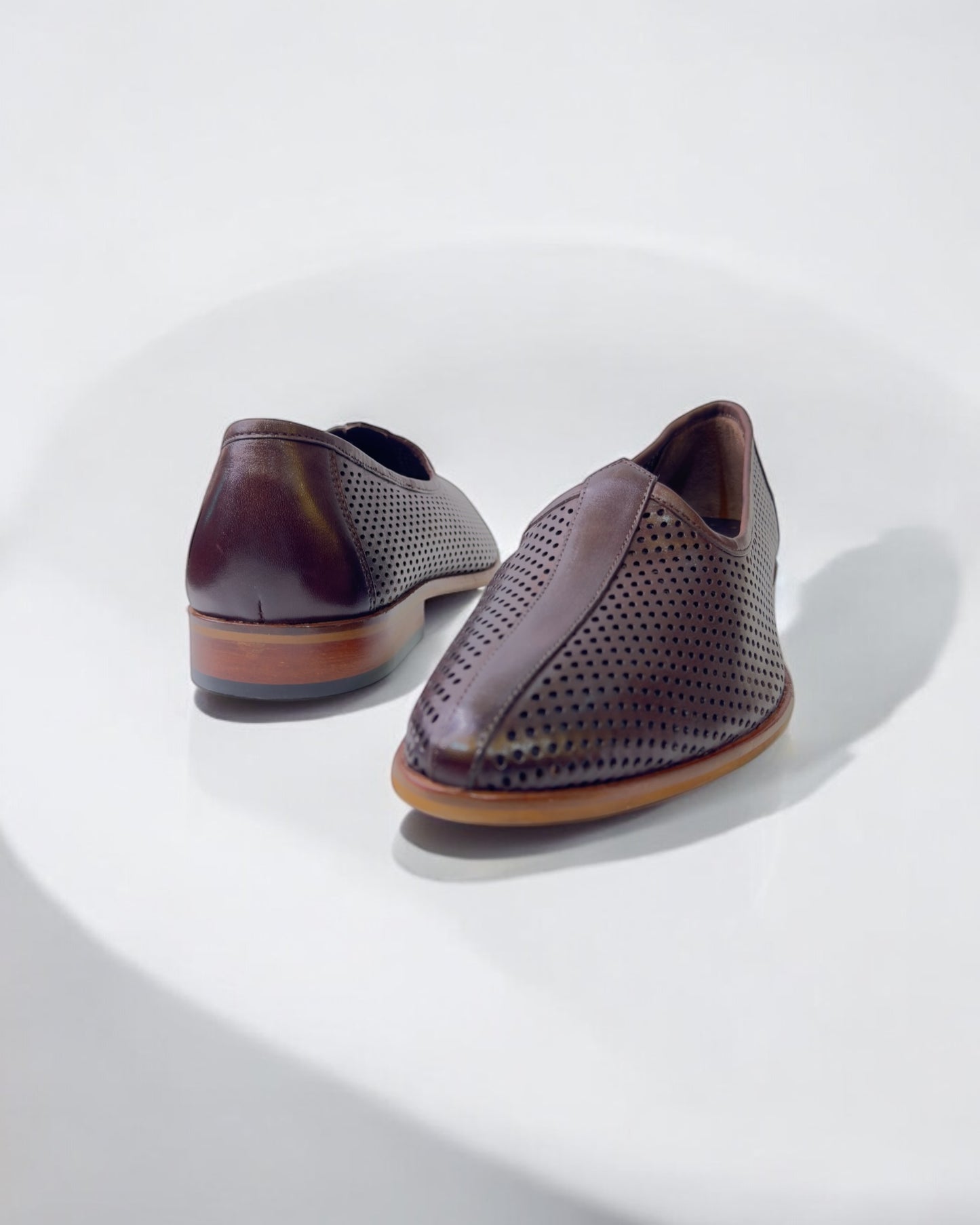 Men's Traditional Tan Leather Mojadi – Handcrafted Ethnic Footwear
