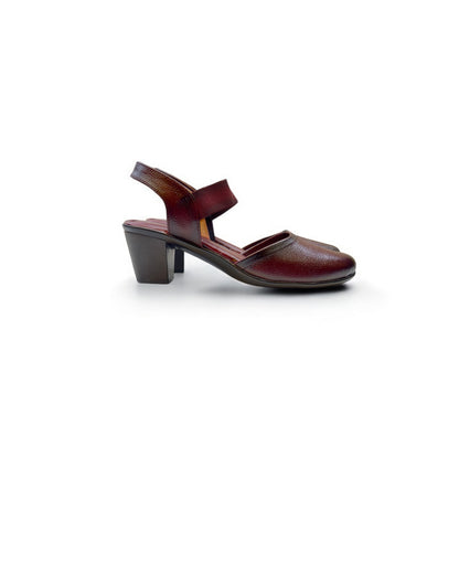 Women’s Single Strap Formal Box Heel Sandals